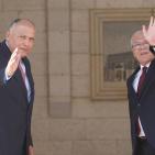 الرئيس محمود عباس يستقبل وزير الخارجية المصري سامح شكري