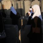 دخول المصلين  عبر حاجز قلنديا لاداء صلاة الجمعة الاخيرة في رمضان