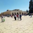 صور: أكثر من 280 ألفاً أدوا الجمعة الأخيرة برحاب الأقصى