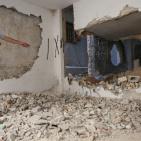 الاحتلال يهدم جدران منزل الشهيد عيسى ياسين في مخيم قلنديا فجر اليوم