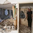 الاحتلال يهدم جدران منزل الشهيد عيسى ياسين في مخيم قلنديا فجر اليوم