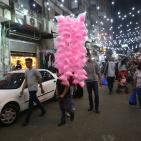 اجواء العيد وسط رام الله