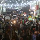 اجواء العيد وسط رام الله