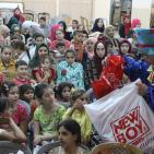 المشروبات الوطنية كوكاكولا/ كابي وراية اف ام  يعيدان على أيتام الجمعية الخيرية الاسلامية بالخليل