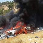 حريق يتسبب باشعال النار في عشرات المركبات الغير قانونية