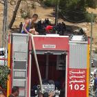 حريق يتسبب باشعال النار في عشرات المركبات الغير قانونية