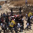 الرام تشيع طفلها الشهيد محيي الطباخي