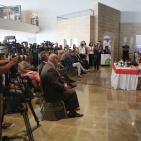 موئتمر صحفي للفنان صابر الرباعي في روابي