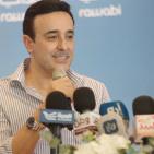 موئتمر صحفي للفنان صابر الرباعي في روابي