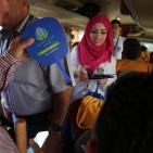 مغادرة حجاج الضفة الى الديار الحجازية عبر معبر الكرامة