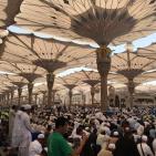 صور لصلاة الجمعة من المسجد النبوي الشريف