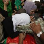 تشييع الشهيد اياد حامد في بلدة سلواد قرب رام الله