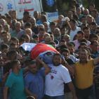 تشييع الشهيد اياد حامد في بلدة سلواد قرب رام الله