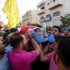 تشييع الشهيد اياد حامد في بلدة سلواد قرب رام الله