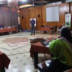 مؤسسة انجاز فلسطين تعقد ورشة تدريبية للمتطوعين بغزة