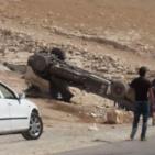 11 اصابة بينها خطيرة بحادث سير على طريق الكسارات