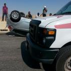 صور: مصرع مواطن في حادث سير قرب اريحا