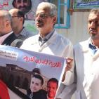وقفة تضامنية بغزة مع الأسرى المضربين عن الطعام