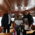 معرض صور للشهيد ياسر عرفات وسط رام الله للمصور جمال العاروري