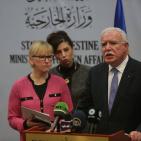 إجتماع بين وزير الخارجية د.رياض المالكي ووزيرة خارجية السويد مارغوت فالستروم