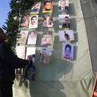 شجرة الميلاد بالعيزرية.. بصور الشهداء