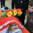 المئات يُشيعون جثمان الشهيد جهاد القدومي في قرية بيت وزن