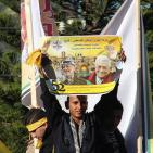 مسيرة مركزية لحركة فتح بغزة في ذكرى انطلاقتها الـ 52