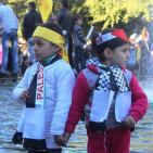 مسيرة مركزية لحركة فتح بغزة في ذكرى انطلاقتها الـ 52