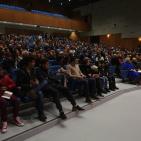 الأوركسترا الوطنية الفلسطينية بقيادة فنسنت دو كورت في جامعة بيزيت