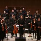 الأوركسترا الوطنية الفلسطينية بقيادة فنسنت دو كورت في جامعة بيزيت