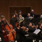 الأوركسترا الوطنية الفلسطينية بقيادة فنسنت دو كورت في جامعة بيزيت