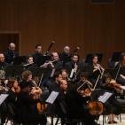 الأوركسترا الوطنية الفلسطينية بقيادة فنسنت دو كورت في جامعة بيزيت