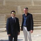 زيارة الفنان  المصري هاني  شاكر  لمدينة روابي