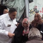 عدد من أهالي الشهداء يحاولون الانتحار وسط غزة