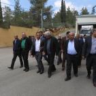 اجتماع شركة مطاحن القمح الذهبي بنقابة تجار المواد الغذائية في الخليل