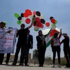 جنود الاحتلال يقعمون اعتصاماً سلمياً للصحافيين امام بوابة سجن عوفر في اليوم العالمي لحرية الصحافة