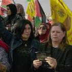 الآلاف يحتشدون في رام الله اسنادا للاسرى المضربين