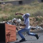 اصابات بمواجهات مع الاحتلال قرب حاجز 