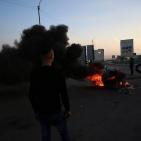 مواجهات بين الشبان وقوات الاحتلال على حاجز حوارة جنوب نابلس