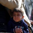 تشييع جثمان الشهيد الفتى ليث أبو نعيم في قرية المغير 