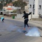 مواجهات بين الشبان بعد إقتحام جنود الاحتلال لقرية الكفير جنوب جنين 