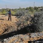 أثار القصف العنيف شرق غزة