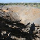 أثار القصف العنيف شرق غزة