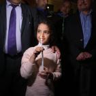 مسيرة الشموع في رام الله تضامنا مع شهداء قطاع غزة