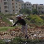 مواجهات قرب بيت ايل في 