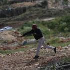 مواجهات قرب بيت ايل في 