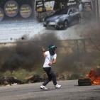 مواجهات قرب بيت ايل في 