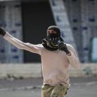 مواجهات قرب بيت ايل في 