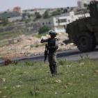 مواجهات قرب بيت ايل في 