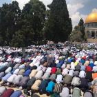صور: أكثر من ربع مليون مصلٍ أدوا صلاة الجمعة في الأقصى